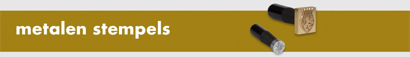 Metalen stempels