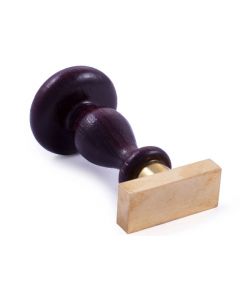 Lakstempel | logo | rechthoek | 35 x 15 mm