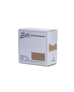 Zegeletiketten | Lichtbruin | 50x26mm | Geschubd