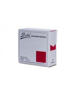 Zegeletiketten | rood | 34x34mm