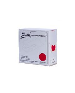 Zegeletiketten | rood | Ø25mm