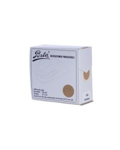 Zegeletiketten | lichtbruin | Ø25mm