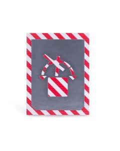 BVG Sjabloon | Niet kantelen | Aluminium | 100mm