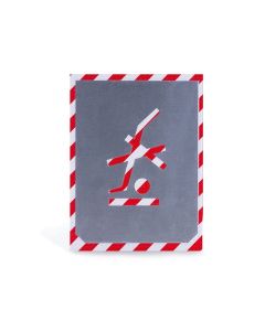 BVG Sjabloon | Steekwagenverbod | Aluminium | 100mm