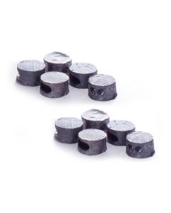 Plombeerloodjes | 150 stuks | Ø9mm