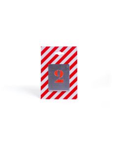 Cijfersjablonen BVG | hoogte 30 mm