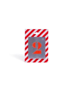 Cijfersjablonen BVG | hoogte 60 mm