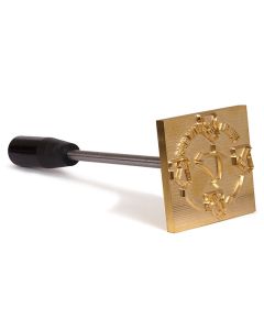 Handbrand- stempel | Posta Pyro | 90x90 mm