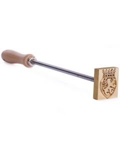 Handbrandstempel Posta Pyro, 50x40 mm