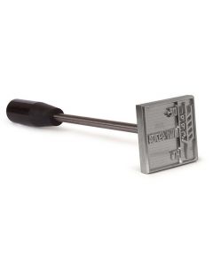 Handbrandstempel | Posta Pyro | RVS | 70x70 mm