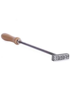 Handbrandstempel | Posta Pyro | RVS | 20x50 mm