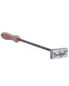 Manual Branding Iron | Posta Pyro | Steel| 50x30 mm