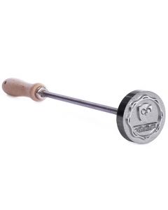 Handbrandstempel | Posta Pyro | RVS | Ø50 mm