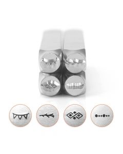 Slagstempelset Rand 2 | hoogte 6mm