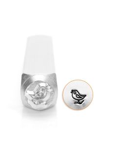 Slagstempel vogel | Hoogte 6mm