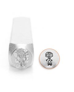 Slagstempel Stokfiguur moeder | Hoogte 7mm