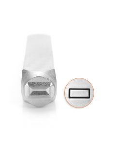 Slagstempel Rechthoek | Hoogte 6mm