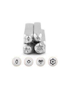 Slagstempelset Mandala 1 | hoogte 6mm