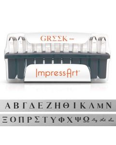 Slagletters Grieks, luxe, 6 mm