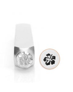 Slagstempel Hibiscus | Hoogte 6mm
