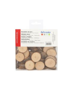 Houten schijfjes | Ø1,5 tot 3cm 