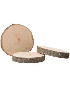 Hobbyring, houten schijf | Ø 9 x 1 cm, 1 stuk