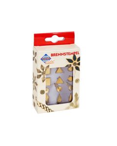 Pebaro, 12 brandstempeltjes "divers"