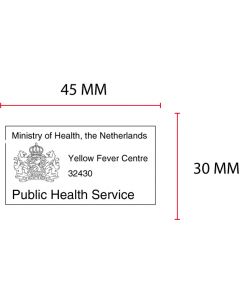 Stempelplaatje Colop 2300