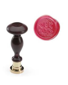 Lakstempel met monogram | Ø30mm