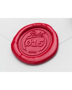 Lakzegels Ø15 mm | eigen ontwerp | vanaf 25 stuks