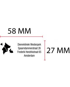 Stempelplaatje Posta Eco 34