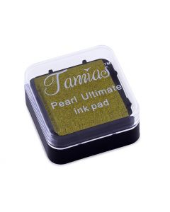 Tamias | Stempelkussen | Brons | Pigmentinkt | 28x28mm