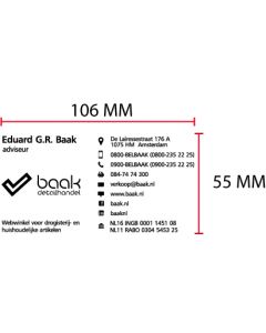 Stempelplaatje Colop 3900