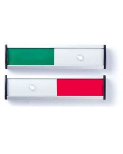 Schuifbord | GROEN - ROOD | 125x30 mm