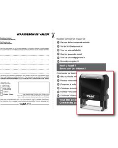 Trodat Printy 4913 met waardebon