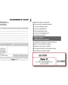 Bon voor een stempelplaatje Trodat Printy 4915 