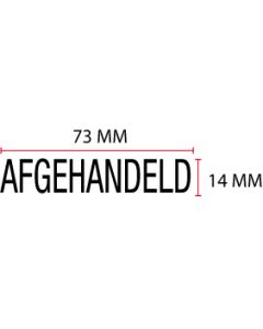 Stempelplaatje Trodat Printy 4918