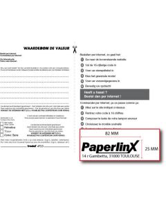 Bon voor een stempelplaatje Trodat Printy 4925