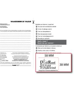 Bon voor een stempelplaatje Trodat Printy 4927