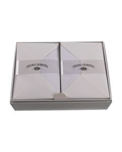 Crown Mill | Luxe doos | Doosje met 100 vellen en 50 enveloppen | vergé | A5