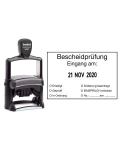 Trodat Professional 5480 | 67x45mm | Steuerberater | Stempel mit Datum