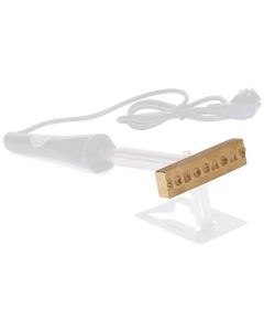 Posta Perma | brandplaat | 80x20mm