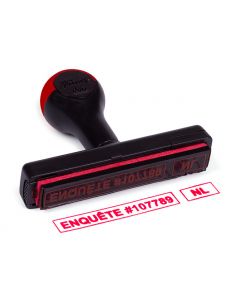 Shiny Duo 1075 | 73x8mm kunststof stempel