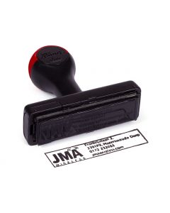 Shiny Duo 1560 | 58x13mm kunststof stempel