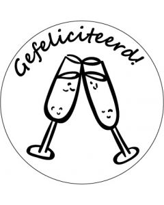 Gefeliciteerd, Ø28 mm