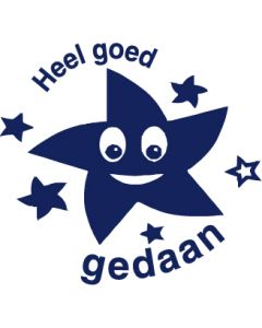 Heel goed gedaan, 28x26 mm