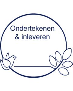 Ondertekenen ouders, 28x26mm