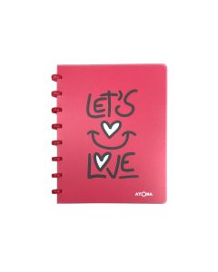 Atoma | Notebook Systeem | #Writing | A5 | rood