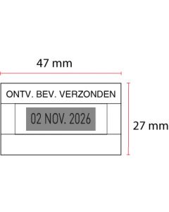 Stempelplaatje Trodat Professional 4440