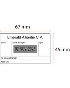 Stempelplaatje Trodat 5480